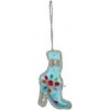 Stocking-Hand Embroidered Beaded Christmas Ornaments Craft Christmas Decoration