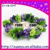 fashion fabric floral hair wreath for christmas wedding holiday celebration