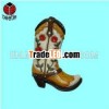 FLOWER BOOT MAGNET 3"-1