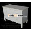White Inlay Colonial Chest