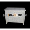 White Bone Inlay Chest