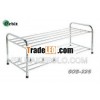 2 tier metal shoe rack