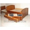 Poplar Veneer Oak Wood Furniture