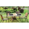 Poly rattan dining chair