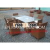 poly rattan classic dining room set