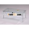 Modern glass coffee table
