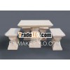 cheap granite stone table and chairs for garden