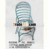 2012 new design antique metal garden chair