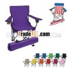 outdoor camping folding chair beach chair with armrest