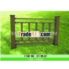 decorate garden wood palstic composite fence