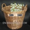 wholesale practical large wicker firewood basket