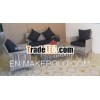 Poly rattan sofa set
