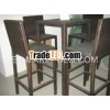 Wicker Barstool set