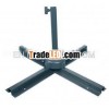 Cross steel base with rotation function