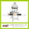 Decorative metal display rack