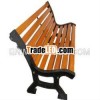 hot sale cast iron and wood garden bench (XH-BL2063)