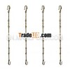 Designer chain for swing of brass metal