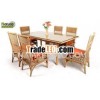 synthetic rattan dining set