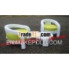 Poly rattan armchair and table