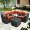 POLY RATTAN CORNER SOFA SET