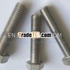 Self produced exported to US and Germany grade A stainless fasteners hexagonal-head bolt