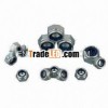 DIN985 Nylon Lock Nuts with Plain Finish and High Quality,  Made of Stainless Steel