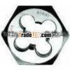 Threading tap round die set