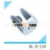 Sliver color glass clips HL-E-130