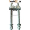 Hot-dip galvanizing UT type clamp (adjustable type) power cable clip guy wire fitting electric line