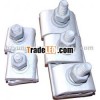 parallel groove clamp powerline splicing fitting cable clip power cable clamp electrical substation