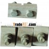 parallel groove clamp electric line fitting splicing fitting cable clamp overhead lines fitting pole