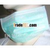 3ply green ear-loopnon woven face mask