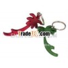 Hot Sale Mini Cheap Aluminum Super Portable Pocket Tree Shape Cute Flat Carabiner with Bottle Opener