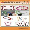 Aluminum engraved carabiner hook /Aluminum Carabiner