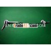 zinc plated steel hook and eye