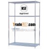 Heavy duty carbon steel wire shelving for supermarket home