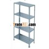 Wal-mart suppliers 4 layer warehouse metal shelf