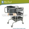Stainless Steel Clearing Trolley