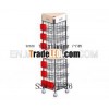 many kinds of display racks for small goods