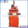 Vertical hydraulic baling press         mini hay baler