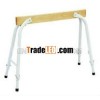 adjustable folding wooden saw horse, trestle