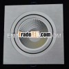 10W LED recessed high pure aluminum ceiling light, popular Sharp COB chip
