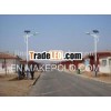 6m pole Solar LED street light in public