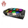 hottest 10w 8pcs moving head beam lighting for dj party home party  OEM