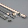Aluminum led profile 12v/24v led bar 8mm slim cabinet lamp for led strip recessed installation ALP00