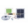 Solar LED umbrella light with remote control