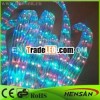 Environmental waterproof led rope light 12v