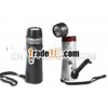 4 inch Crank FM Radio LED Flashlight With Speaker