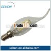 2013 best seller edison led filament bulb 3W 140lm/w led candle bulb made in chinaalibaba