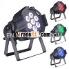 led mini par 7pcs 10w 4-in-1 led with rgbw effect